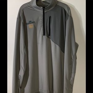 Lightweight grey workout jacket